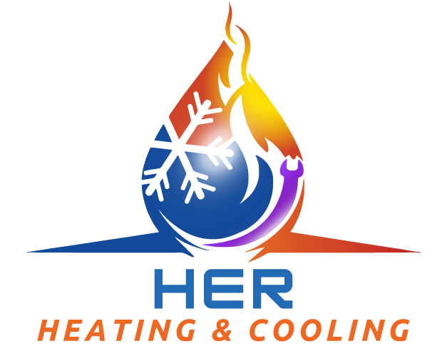 HER Heating & Cooling Logo
